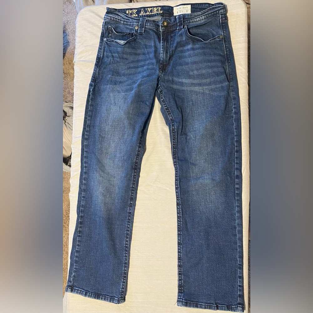 Men's TK AXEL 32x32 Blue Jeans